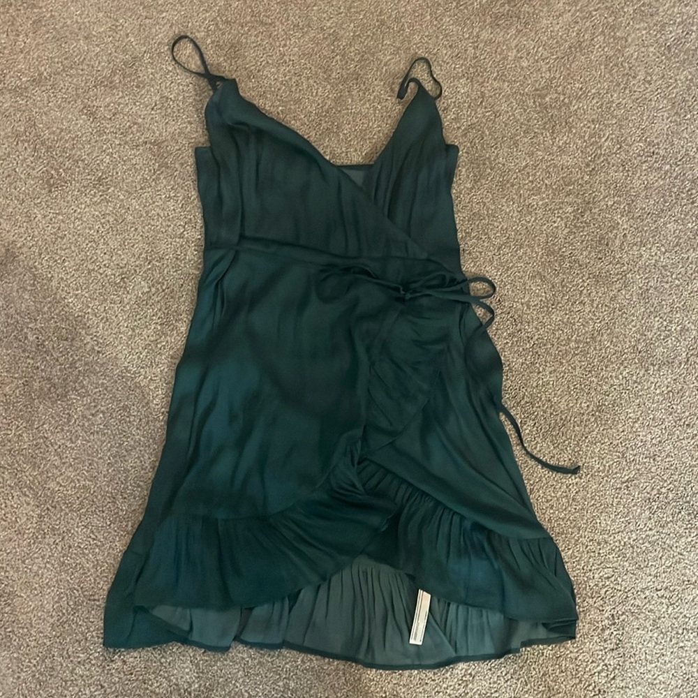Tie cocktail dress